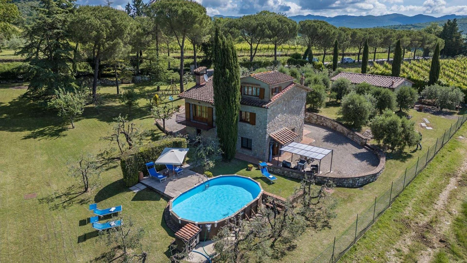 La Fontanella Villa Gaiole in Chianti Eksteriør billede