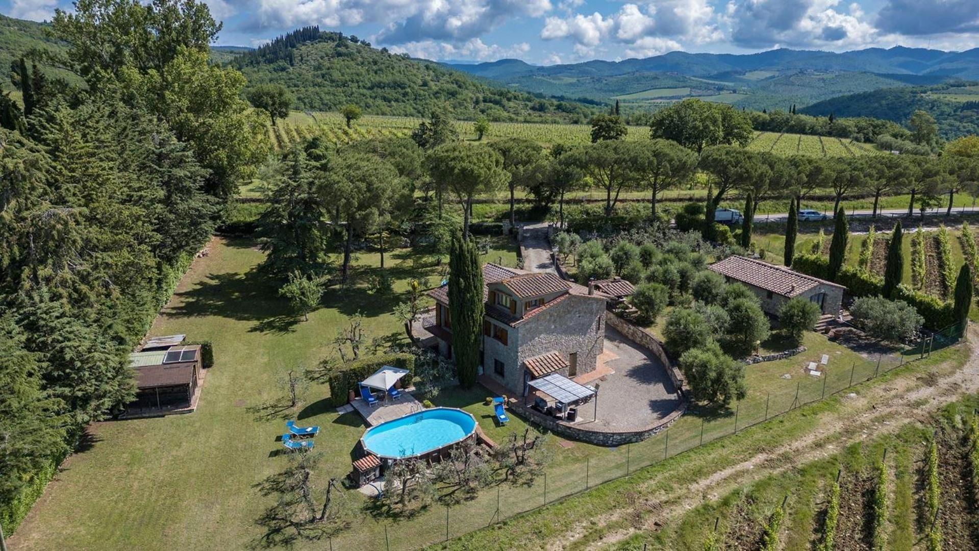 La Fontanella Villa Gaiole in Chianti Eksteriør billede