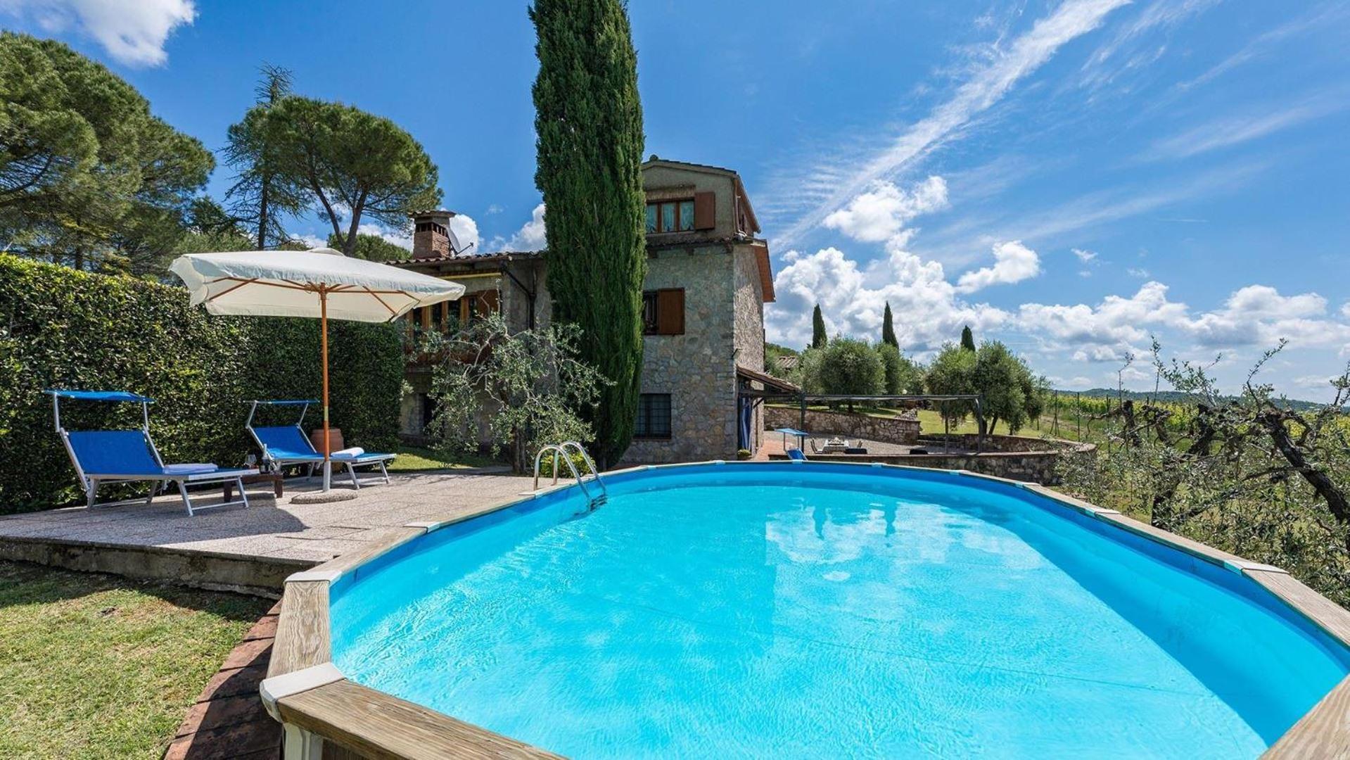 La Fontanella Villa Gaiole in Chianti Eksteriør billede