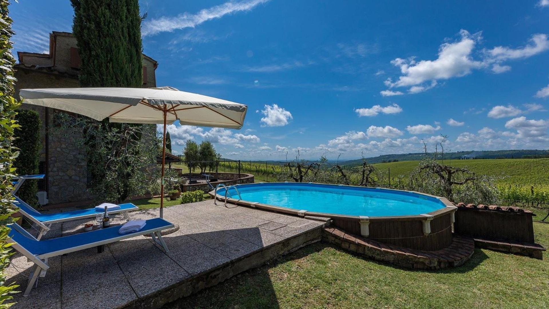 La Fontanella Villa Gaiole in Chianti Eksteriør billede